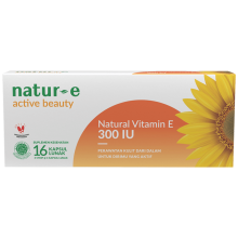 Natur-E Active Beauty Supplement 300 IU 16s